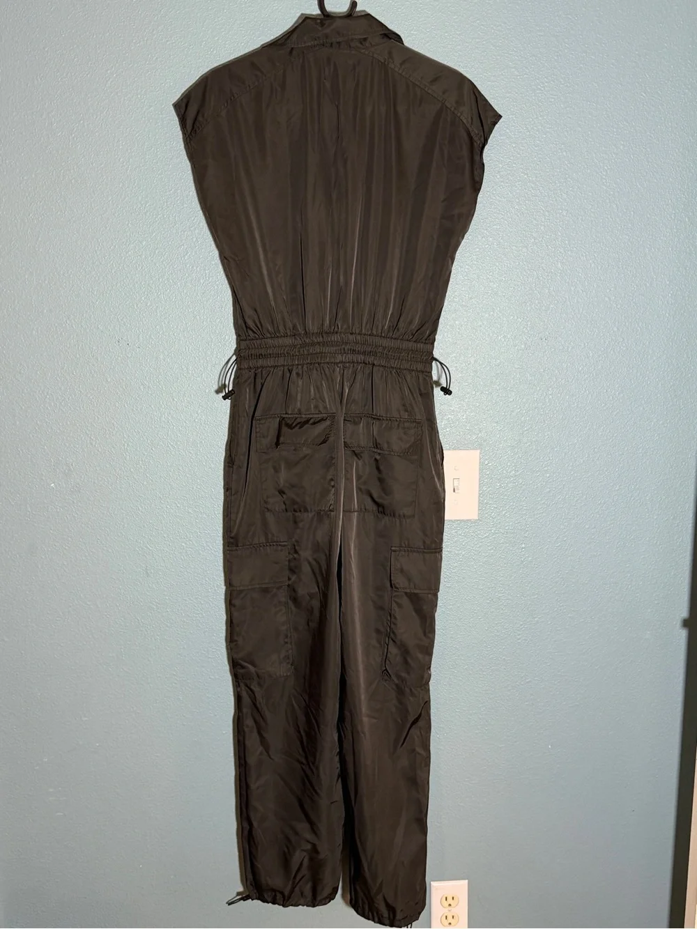Pistola Jade Black Utility Jumpsuit - Women's Cargo Style - Picture 6 of 13